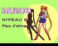 une photo d'Ã©cran de Sailor Moon sur Nintendo Super Nes
